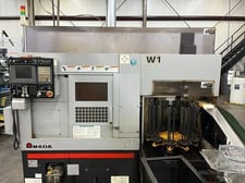 Amada Wasino #J1, gantry load CNC turning center, 9.8" swing, 5" chuck, 1.5" bar, 7.5 HP, 2008 & 2010 (2