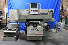 12" x 24" Okamoto #ACC-12-24ST, hydraulic surface grinder, 12" x 1-1/2" x 5" wheel, electromagnetic chuck