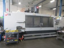 Haas #VF-11/40, CNC vertical machining center, Haas Maincon CNC Control, brushless 4th Axis drive, 300 psi