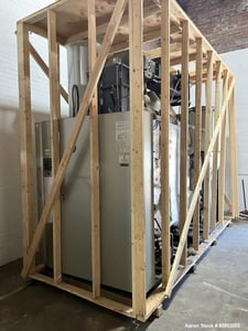 300 HP Miura #LXH-300, high-pressure, gas-fired steam Boiler,ater Tube, (BHP). Rated 30 psi. producing an