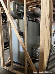 300 HP Miura #LXH-300, gas-fired steam Boiler, Rated 30 psi. producing an equivalent output of 6900 to 10,350