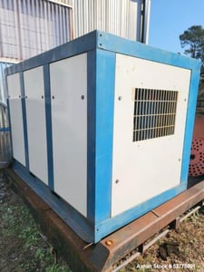 370 cfm, 125 psi, Quincy #QSI-370, Rotary Screw Air Compressor, 75 HP, 208V., S/N 95452, QSI-370