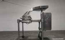 Fitzpatrick #D6A, Fitzmill, Stainless Steel construction, pan feed, Driven by 5 HP, 230/460 V., mounted on