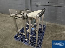 8" wide, Conveyor set, (1) 8" width belt, (1) 12" width belt & rollers