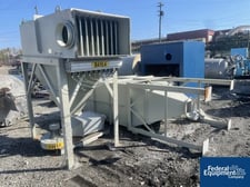 Friwo Pulsmaster #PM-12/10/12, carbon steel dust collector, 380 V., 1.75 kW blower, 2.3 HP, 2013