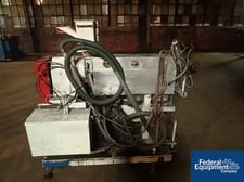 1.5" Killion #KN-150, extrusion line, 24:1 L/D, 15 HP, electric heat, air cooled, 1750 RPM, 11.2:1 gearbox