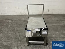Hot plate, 18" x 24", on Stainless Steel cart
