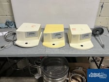 Millipore #TANKS6LUV, lot of 3 automatic sanitization modules, bulb controls, 120 V.