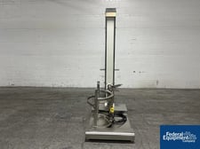 Metolift #DMM02, air drum hydraulic dumper, Stainless Steel