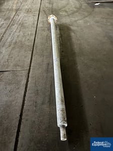 101-1/2" Teflon Dip Pipe, 4" outer diameter, 1-1/2" inner diameter, 108" overall, 1-1/2" port