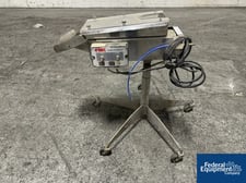 George Nutting, tablet deduster, Stainless Steel, FMC vibratory controls