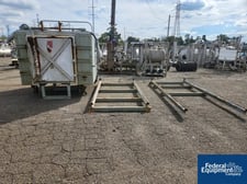 Alpine #FFF54, furnace w/ carbon steel 111" track & 32" x 84" table & 140" frame, 2350 &deg;F, 120 V., 10 Amp