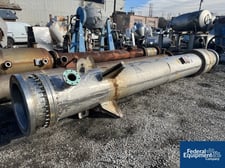 1675 sq.ft., 105 psi shell, 105 psi tube, Buffalo Tech, shell & tube heat exchanger, 302°F, 1998