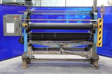 Black Brothers #22-D-875-74, top & bottom glue spreader, 74" working width, 88 FPM