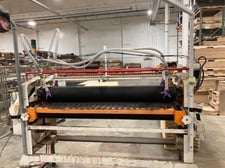 Black Brothers #22-D-875-32, top glue spreader, 74" work width, 8.75" diameter rubber roll