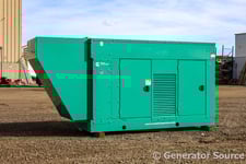 100 KW Cummins #6.8L, standby generator, sound attenuated enclosure, 120/240 Volts, 133 hours, 2012