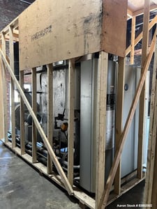 6900-10350 PPH, Miura #LXH-300, high pressure gas fired steam boiler, 30 psi, 10.043 MMBTU/hr