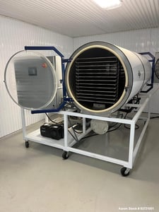 36" x 55" Freeze Dry Co #SS3655IIB, freeze dryer, 110 squaring ft, 12 shelves, carbon steel frame, 230/460