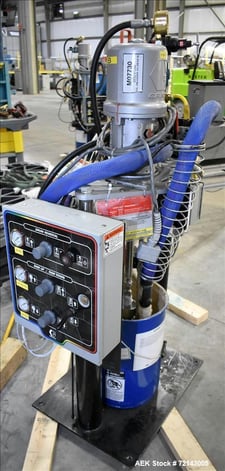 Graco #Therm-O-Flow-20, air powered ram heated pail unloader, 5 gallon, 3" diameter ram, 9 lb /min flow rate