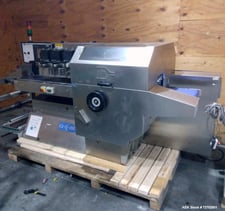 PFM #TORNADO, invertted seal horizontal flow wrapper, 100 ppm, Allen Bradley controls, electric eye, printer