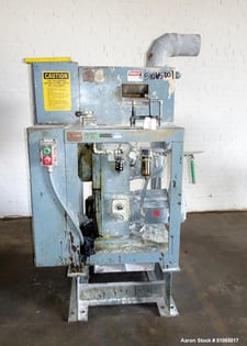 8" x 6-5/8" Cumberland #QUIETIZER-6, pelletizer, 8 installed 16 total blades, 3" rubber roll, 1745 RPM