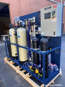 Water Control Corporation #R-4000-MTM2, reverse osmosis system, 50 GPM @ 60 psi, DI & UV & Carbon Filtration