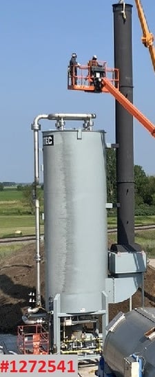 Heatec 16010-40-Q-G, Thermal fluid heater, 22 MBTH, 700&deg;F, gas fired, 1000 GPM pumps, unused #1272541