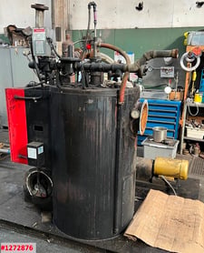 Fulton FT-0160-C, Thermal fluid heater, 1.6 MBTH, 150 psi, 650°F, gas fired, 15 HP pump, #1272876