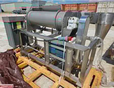 Bepex-Scott #TS-14-42 Turbulizer, Hi intensity continuous mixer, Stainless Steel, 14" dia. x 42" long, 20 HP