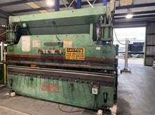 90 Ton, Cincinnati #90CBX10, Hydraulic Press Brake, 12' overall, 126" between housing, 15" open, 7" Shut