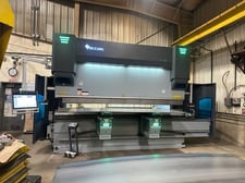 440 Ton, Accurl #GeniusPro440T, hydraulic CNC Press Brake, 13' 1" overall, Delem DA66S Control, WILA quick