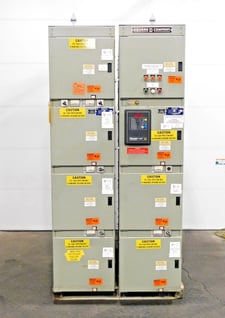 Square D #K12W0001-Power-Zone-III, switchgear, 2000 amps, 4W, 480 Volts, 3 phase