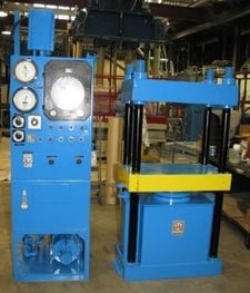 125 Ton, PHI, 26.5" x 19.5", 21" to 25" daylight, 16" stroke, 4-post, 3 HP, #1967