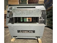 24" x 9" Delta #RC-63N, single sided planer, spiral cutter head, 20-60 FPM, 1980