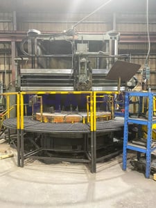 108" Bullard #Dyn-Au-Trol-108, vertical boring mill, 1969