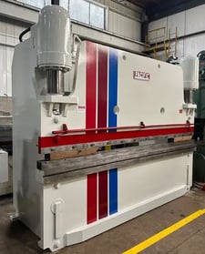 200 Ton, Pacific #K200-12, hydraulic press brake, 12' overall, 125" between housing, 12" stroke, 4-1/2" throat
