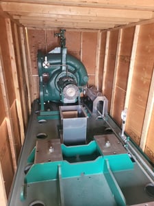 1666 GPM @ 82' TDH, CPC #3A-P-513C, horizontal single stage centrifugal pump package, counter clock wise