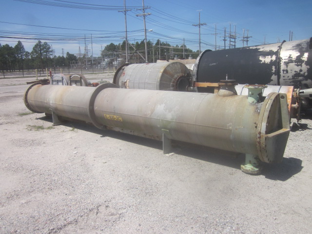 3300 sq.ft., 100 psi shell, 75 psi tube, Camden Alloy Fab, 300°F, oxidizer condenser, expansion joint