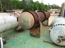 1575 sq.ft., 175 psi shell, J. Oat & Sons, 150 psi tube, 375&deg;F, expansion joint, steam jacket heads