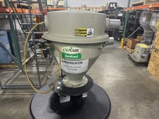 Conair #DL15 daylight Series, vacuum material receiver, 15" receiver diameter, 1.5-2" material line size