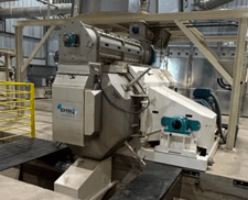 EHW Italia #3-TPH, Pellet Mill Operation, hoppers and storage bins, Hammermills, Storage