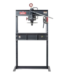 75 Ton, Dake #75H, hand operated H-frame press, 44" btwn uprights, new, in stock