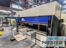 144 Ton, Trumpf #V1300, 6-Axis, Delem DA-69, 10' overall, 106" between housing, 4-Axis Back Gauge