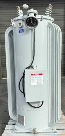 Image for 333 KVA Siemens single phase voltage regulator, 7.2/7.96 kV w/quick disconnect 10' cables (Various Controllers Available) (Qty of 2)