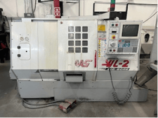 Haas #HL-2 Big Bore, CNC lathe, 20" swing, 10" chuck, 2.5" bar, parts catcher, tailstock, 1998