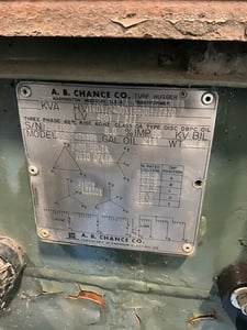 500 KVA 4160Y/2400 Primary, 480Y/277 Secondary, 3 phase, Padmount Transformer