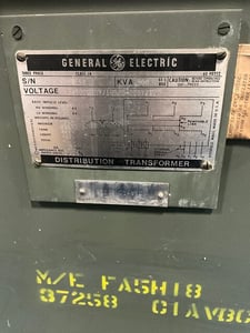 500 KVA 34500GY/19920 Primary, 208Y/120 Secondary, 3 phase, Padmount Transformer