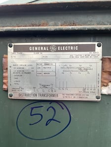 2000 KVA 4160GY/2400 Primary, 460Y/265 Secondary, 3 phase, Padmount Transformer