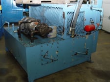 40 HP (25 & 15), 38 gpm @ 1000 psi, 20 gpm @ 2000 psi, 19 gpm @ 3000 psi, #1630
