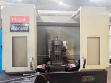 Mazak #HCN-6000, CNC vertical machining center, Mazatrol Fusion 640M, 28.7" X, 28.7" Y, 29.1" Z, 8000 RPM